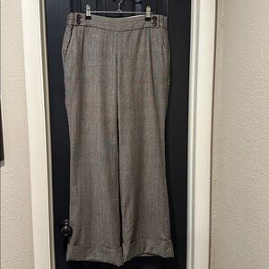 Banana Republic Trousers, Wide leg, Wool. Sz 8